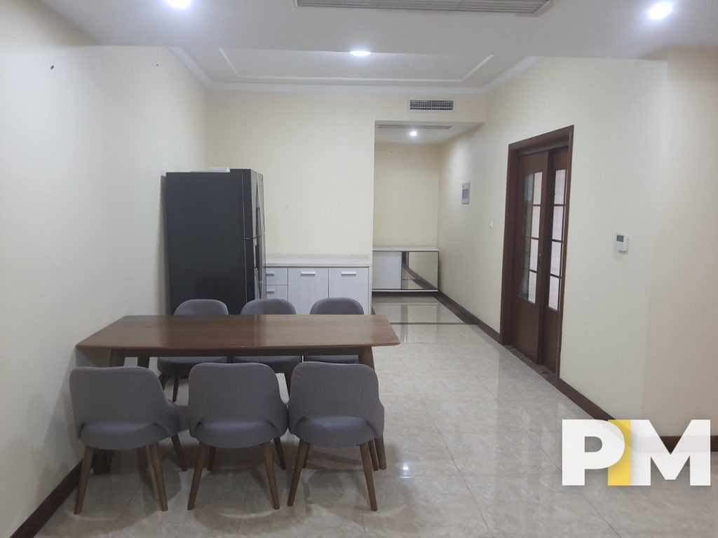 Golden City property for rent in Yankin Dining table